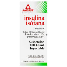 Isophane Insulin 100 IU 10ml